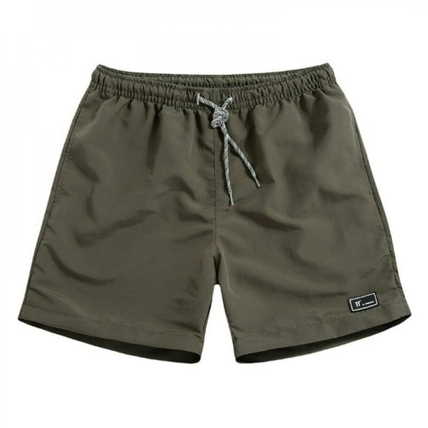 Summer Solid Casual Shorts Men Cargo Shorts Plus Size 4XL Beach Shorts 